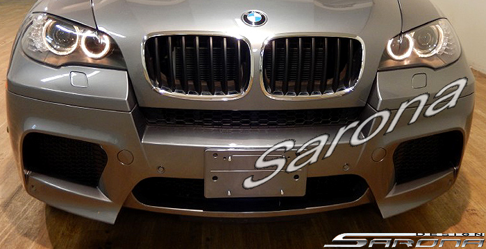 Custom BMW X6  SUV/SAV/Crossover Front Bumper (2008 - 2014) - $890.00 (Part #BM-039-FB)